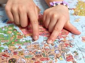 pasaulio zemelapis puzzle - Czuczu Puzzle Pasaulio Žemėlapis 300 vnt. - 7 nuotrauka