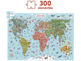 pasaulio zemelapis puzzle - Czuczu Puzzle Pasaulio Žemėlapis 300 vnt. - 8 nuotrauka