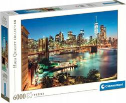 deliones puzzle 6000 - Clementoni Brooklyn Bridge Lights 36534, 6000 det. - 3 nuotrauka