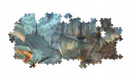 deliones puzzle 6000 - Clementoni Pirates Battle, 6000 d. - 2 nuotrauka