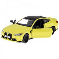 bmw masinele - Jokomisiada BMW M4 1:32, Geltonas (Yellow) - 4 nuotrauka