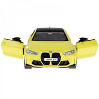 bmw masinele - Jokomisiada BMW M4 1:32, Geltonas (Yellow) - 7 nuotrauka