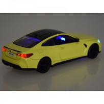 bmw masinele - Jokomisiada BMW M4 1:32, Geltonas (Yellow) - 8 nuotrauka