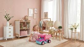 farmer truck - Wader Gigant Truck Farmer Dump Truck For Girls Pink 65006 - 3 nuotrauka