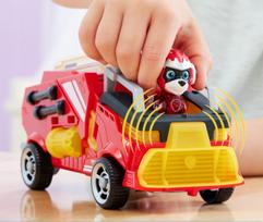 patrol gaisrine - Spin Master Paw Patrol Marshall 6067509, raudona - 2 nuotrauka