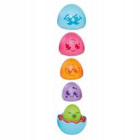tomy zaislai - TOMY rinkinys Spalvingi kiaušiniai Hide & Squeak, E73080C - 3 nuotrauka
