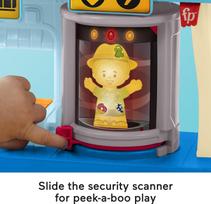 zaisliniai lektuvai - Figūrėlių rinkinys, oro uosto rinkinys Mattel Fisher Price Little People Everyday Adventures Airport HTJ26, įvairių spalvų - 3 nuotrauka