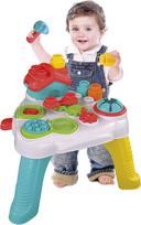 stalo zaidimai vaikams - Clementoni žaidimų stalas Clemmy Sensory Table, raudona (Red) - 2 nuotrauka