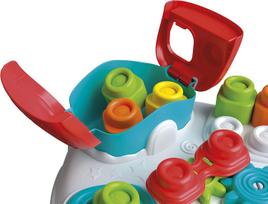 stalo zaidimai vaikams - Clementoni žaidimų stalas Clemmy Sensory Table, raudona (Red) - 4 nuotrauka