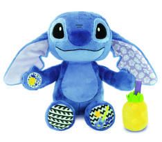 pliusinis zaislas stitch - Clementoni Disney Baby Stitch Interaktyvus Muzikinis Pliušinis Žaislas, Mėlynas, 31 cm - 5 nuotrauka