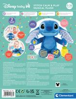pliusinis zaislas stitch - Clementoni Disney Baby Stitch Interaktyvus Muzikinis Pliušinis Žaislas, Mėlynas, 31 cm - 6 nuotrauka