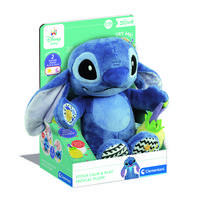 pliusinis zaislas stitch - Clementoni Disney Baby Stitch Interaktyvus Muzikinis Pliušinis Žaislas, Mėlynas, 31 cm - 7 nuotrauka