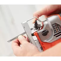 siaurapjuklis black decker - Black & Decker BES610-QS, 650 W - 2 nuotrauka