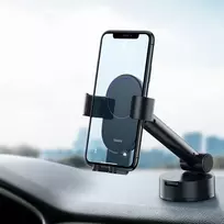 phone mount - Baseus SUYL-JY01 Black (Juodas) - 3 nuotrauka
