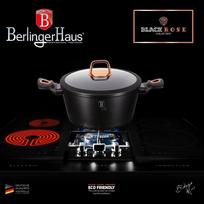 berlingerhaus puodai - Berlingerhaus Black Rose puodas su dangčiu, 20 cm - 2 nuotrauka