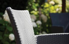 sodas - Keter Lowa Garden Chair Grey - 5 nuotrauka