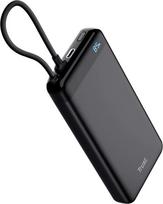 power bank 20000mah - Trust Fiera 25881, 20000mAh, 20W, juodas (black) - 4 nuotrauka