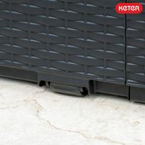 daiktadeze - Sodo daiktadėžė Keter Storage Box, 305 l, 123 cm x 53.5 cm x 57 cm - 5 nuotrauka
