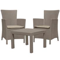 balkono baldai - Keter Rosario Balcony Set Beige - 2 nuotrauka