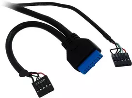 ci card - Inter-Tech CI-01 kortelių skaitytuvas USB 3.0 Juodas (Black) - 2 nuotrauka
