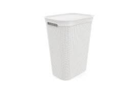 skalbiniu deze - Skalbinių dėžė Rotho Brisen, 50 l, balta - 2 nuotrauka