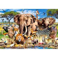 puzzle 1500 - Castorland dėlionė Savanna Animals 151950, 1500 vnt. - 2 nuotrauka