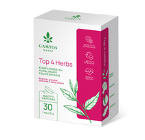 gamtos namai top 4 - TOP 4 HERBS, 30 tablečių - 3 nuotrauka
