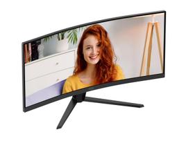 aoc cu34 - AOC CU34B3E 34", VA, WQHD, 120Hz, Curved, juodas (black) - 17 nuotrauka