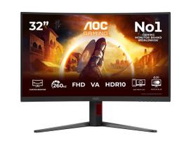 aoc monitor va - AOC C32G4Z 31.5", VA, FHD, 240Hz - 14 nuotrauka