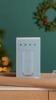 sildytuvas - Smeg Pieno putų plakiklis MFF02BLEU Juodas (Black) - 10 nuotrauka
