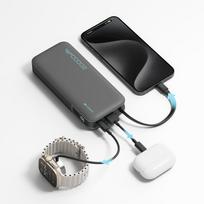 power bank - Cuktech CUKP200NGLDG, 20000mAh, 55W, pilkas (grey) - 6 nuotrauka