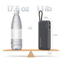 power bank - Cuktech CUKP200NGLDG, 20000mAh, 55W, pilkas (grey) - 7 nuotrauka