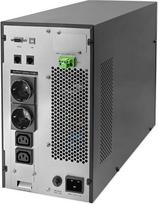galingas - Qoltec 52282 UPS 3kVA ,  3000W ,  Galios koeficientas 1.0 ,  LCD ,  EPO ,  USB ,  Prisijungęs - 7 nuotrauka