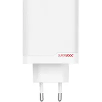 usb c to displayport adapter - OnePlus SUPERVOOC 120W Dual Ports Power Adapter - Baltas - 3 nuotrauka