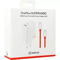usb c to displayport adapter - OnePlus SUPERVOOC 120W Dual Ports Power Adapter - Baltas - 4 nuotrauka