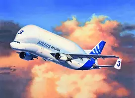 revell konstruktoriai - Revell Airbus A300-600 ST “Beluga” 1:144 03817 - 4 nuotrauka