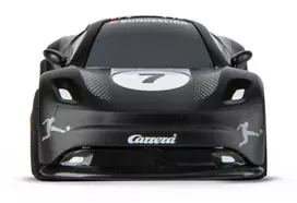 radijo bangomis valdomi - Carrera RC automobiliukas Bundesliga Mini 1:43 Juodas (Black) - 3 nuotrauka