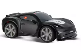 radijo bangomis valdomi - Carrera RC automobiliukas Bundesliga Mini 1:43 Juodas (Black) - 4 nuotrauka