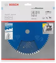 diskas pjovimo 190mm - Pjovimo diskas Bosch Expert for Aluminium 2608644102; 190x30 mm; Z56 - 2 nuotrauka