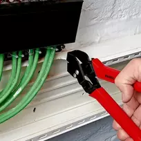 knipex reples 250mm - Replės izoliacijai šalinti/elektros instaliacijai Knipex 90 61 20, 250 mm - 3 nuotrauka