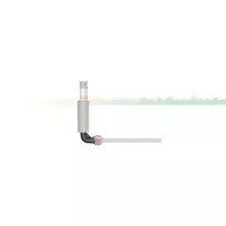 laistymo zarna gardena 25mm - Gardena Sprinklersystem L-piece 25mm x 1/2" Male Thread - 3 nuotrauka