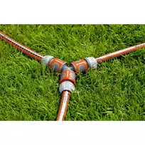 gardena laistymo - Gardena Two-way Hose Coupling Set 13mm 1/2" - 4 nuotrauka