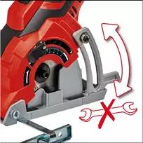 elektrinis rankinis pjuklas - Einhell TC-CS 89 600 W 89 mm - 5 nuotrauka