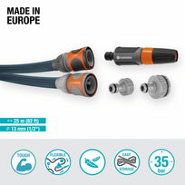 gardena liano 20 m - Gardena Textile Hose Liano Xtreme, 13 mm, 25 m - 3 nuotrauka