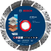 deimantiniai diskai 180 mm - Deimantinis pjovimo diskas Bosch 2608900662; 180x22,23 mm - 5 nuotrauka