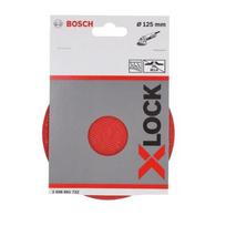 slifavimo diskas 125 mm - Atraminis padas kampiniam šlifuokliui Bosch X-LOCK; Ø125 mm - 4 nuotrauka