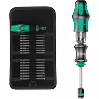 wera kraftform kompakt - Wera Wera Kraftform Compact 25 - Kombinuotas atsuktuvas su 6 bitai, su maišu - 3 nuotrauka