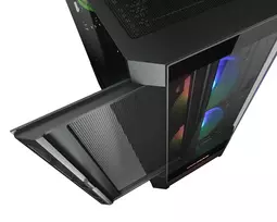 rgb korpuso - Cougar | Duoface RGB Black  - 4 nuotrauka