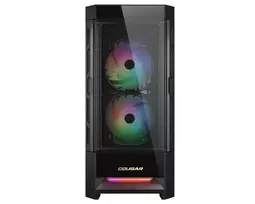 rgb korpuso - Cougar | Duoface RGB Black  - 6 nuotrauka