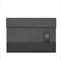 sleeve kompiuteriui - NB SLEEVE MACBOOK PRO/AIR 13/8802 BLACK MELANGE RIVACASE - 2 nuotrauka
